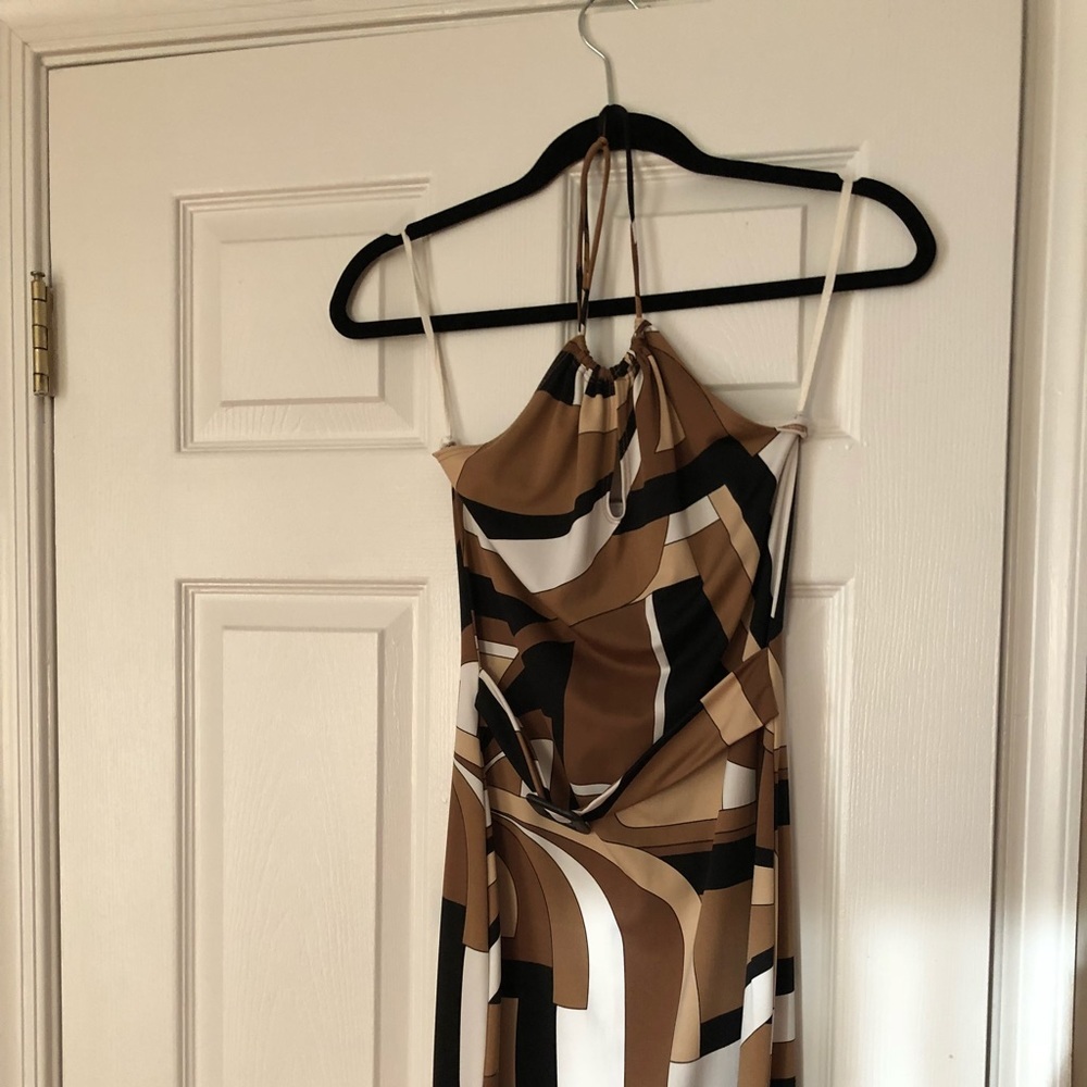Geometric print dress by Prettygood USA